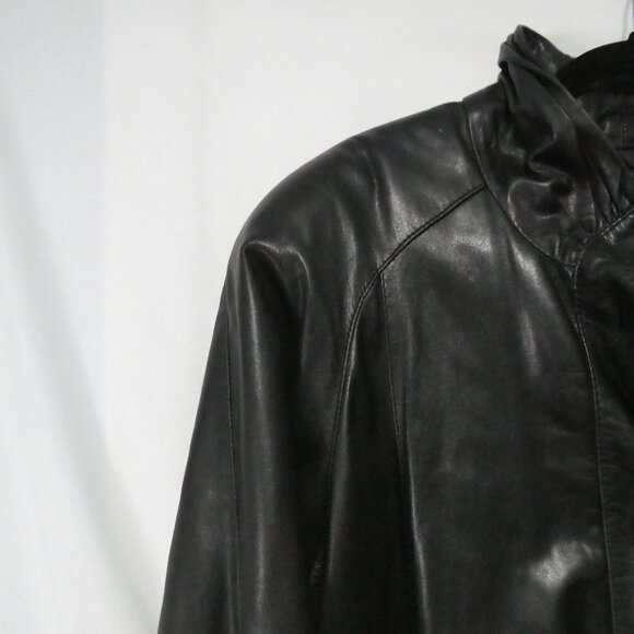 DMD - DITA MARTIN DESIGN | size 12 | Leather Jacket | Made In Canada 🟥🍁🟥 - Picture 3 of 16